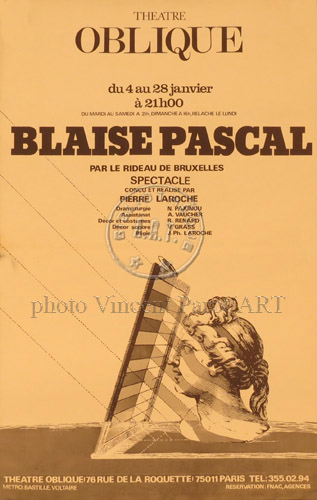 l'affiche originale: Blaise Pascal