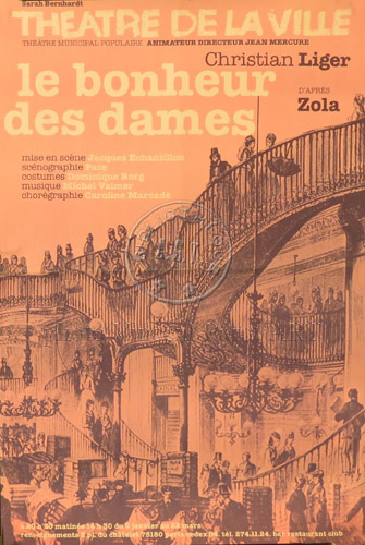l'affiche originale: Le Bonheur des dames