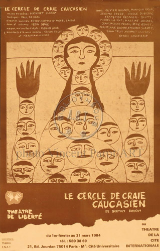 l'affiche originale: Le Cercle de craie caucasien