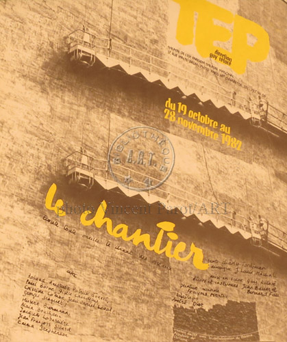 l'affiche originale: Le Chantier