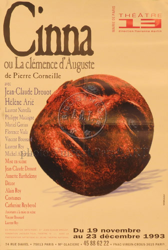 l'affiche originale: Cinna