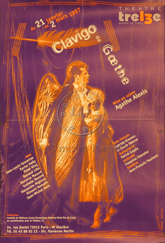 l'affiche originale: Clavigo