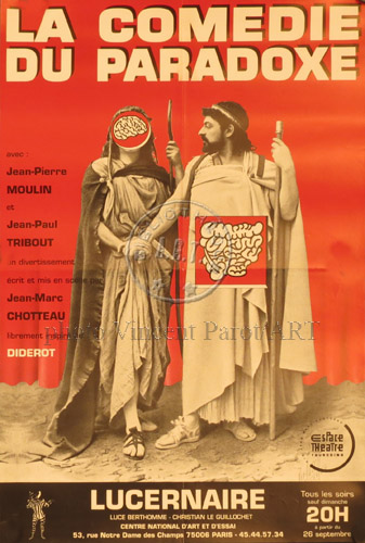 l'affiche originale: La Comédie du paradoxe