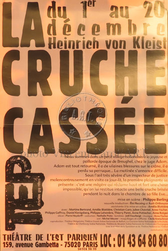 l'affiche originale: La Cruche cassée