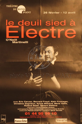 l'affiche originale: Le Deuil sied à Électre