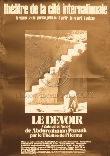 l'affiche originale: Le Devoir
