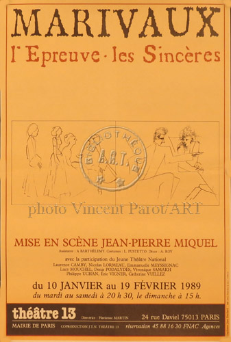 l'affiche originale: L'Épreuve