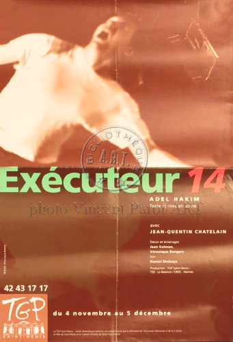l'affiche originale: Exécuteur 14