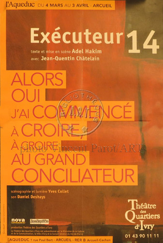 l'affiche originale: Exécuteur 14