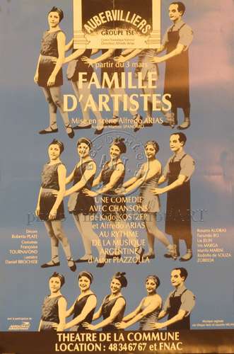 l'affiche originale: Famille d'artistes