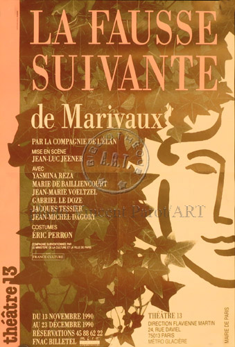 l'affiche originale: La Fausse suivante