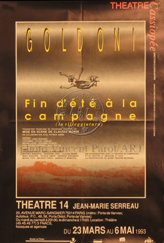 l'affiche originale: Fin d'été à la campagne