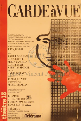 l'affiche originale: Garde à vue