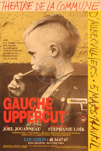 l'affiche originale: Gauche uppercut