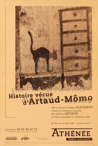 l'affiche originale: Histoire vécue d'Artaud-Mômo