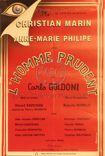 l'affiche originale: L'Homme prudent