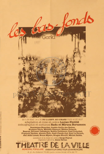 l'affiche originale: Les Bas-fonds