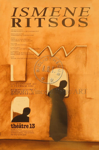 l'affiche originale: Ismene