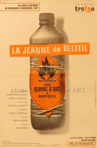 l'affiche originale: La Jeanne de Delteil