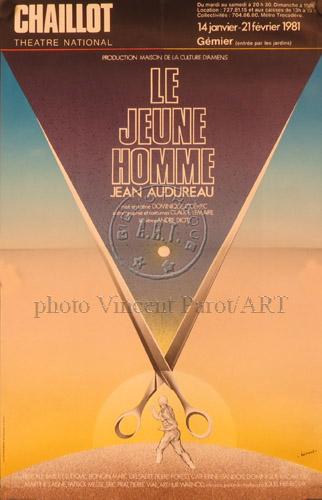 l'affiche originale: Le Jeune homme