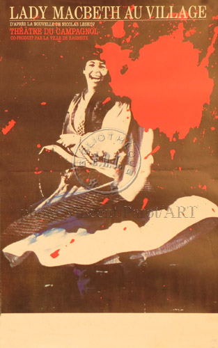 l'affiche originale: Lady Macbeth au village