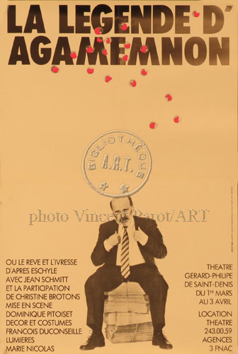 l'affiche originale: La Légende d'Agamemnon