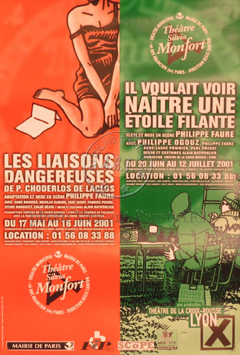 l'affiche originale: Les Liaisons dangereuses