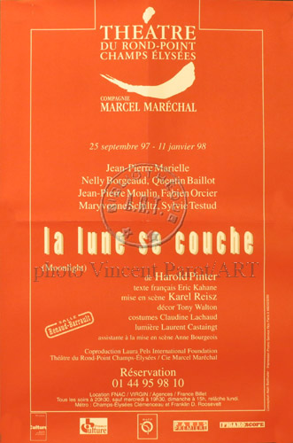 l'affiche originale: La Lune se couche