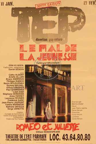 l'affiche originale: Le Mal de la jeunesse
