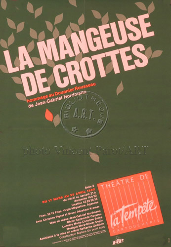 l'affiche originale: La Mangeuse de crottes
