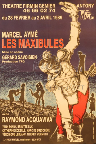 l'affiche originale: Les Maxibules