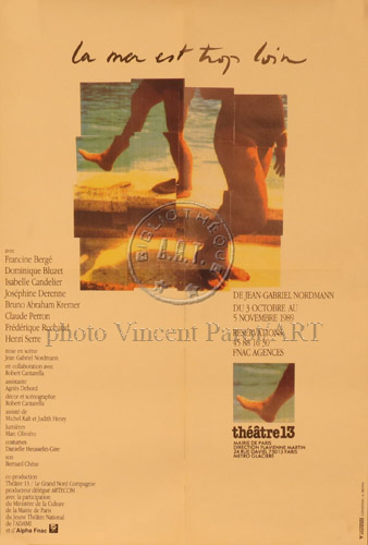 l'affiche originale: La Mer est trop loin