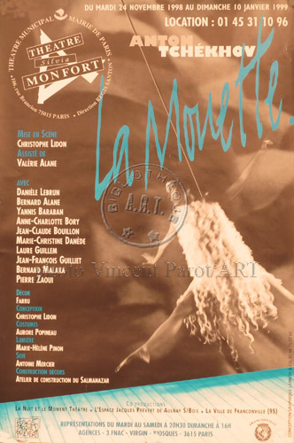 l'affiche originale: La Mouette
