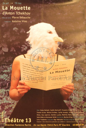 l'affiche originale: La Mouette