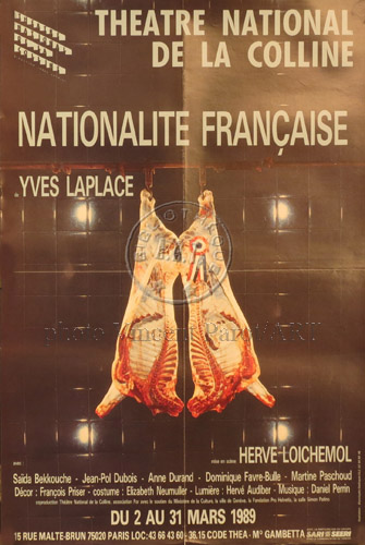 l'affiche originale: Nationalité française