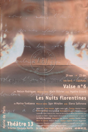 l'affiche originale: Les Nuits florentines