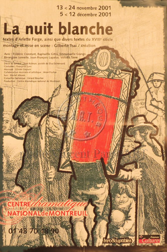 l'affiche originale: La Nuit blanche
