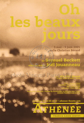 l'affiche originale: Oh les beaux jours