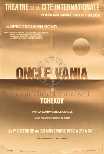 l'affiche originale: Oncle Vania