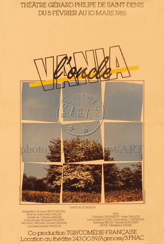 l'affiche originale: Oncle Vania