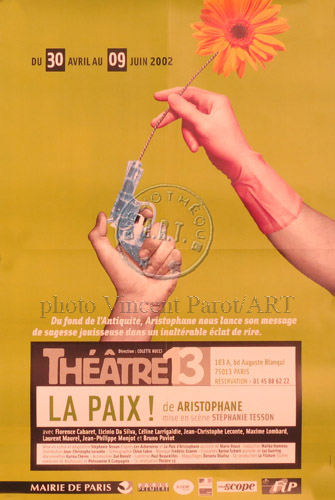l'affiche originale: La Paix
