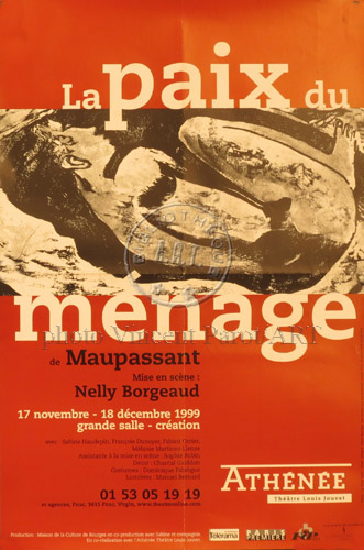 l'affiche originale: La Paix du ménage