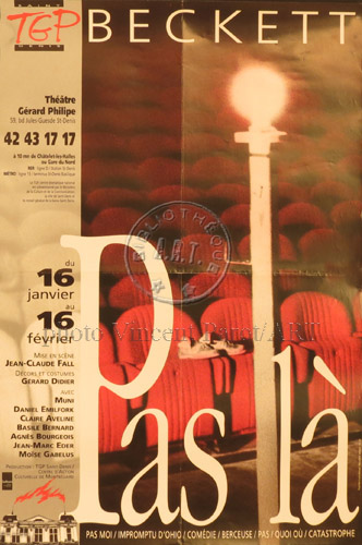 l'affiche originale: Pas là