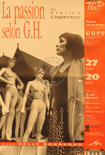 l'affiche originale: La Passion selon G. H.