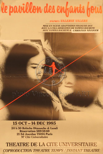 l'affiche originale: Le Pavillon des enfants fous (le)