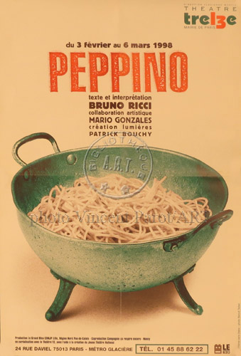 l'affiche originale: Peppino