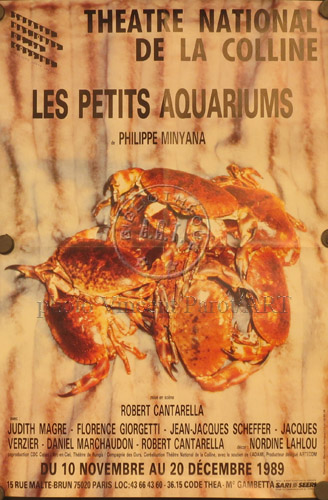 l'affiche originale: Les Petits aquariums
