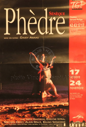 l'affiche originale: Phèdre