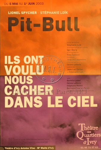 l'affiche originale: Pit-Bull