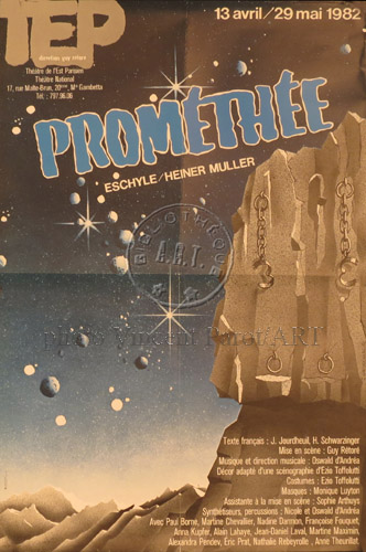 l'affiche originale: Prométhée